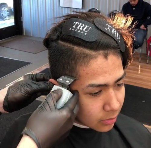 Produktbild Tru Barber Haarklemmen Schwarz (1 Stk.)