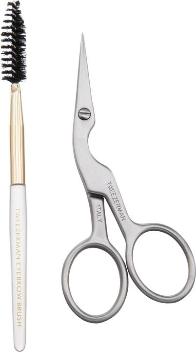 Produktbild Tweezerman Stainless Brow Shaping Scissors And Brush (Augenbrauen)
