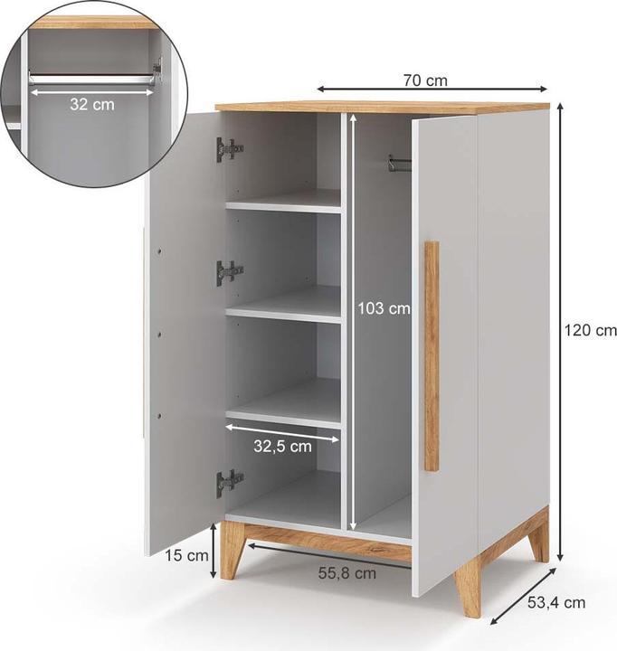 Actual product image VitaliSpa Malia (70 cm)