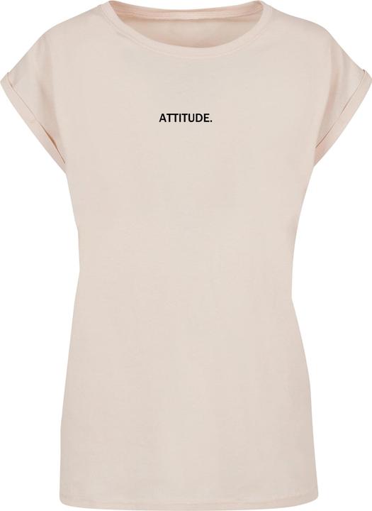 Produktbild Merchcode Ladies Attitude Extended Shoulder Tee - 113641 (XL)