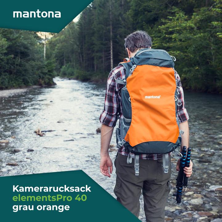 Produktbild mantona elementsPro 40 orange (Fotorucksack)