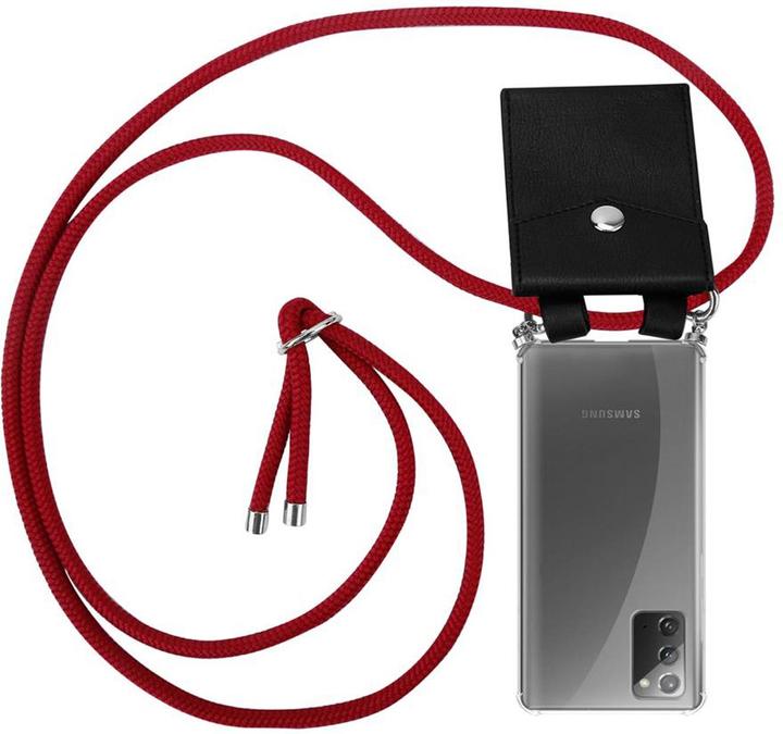 Produktbild Cadorabo TPU Handy Kette SILBER Cover