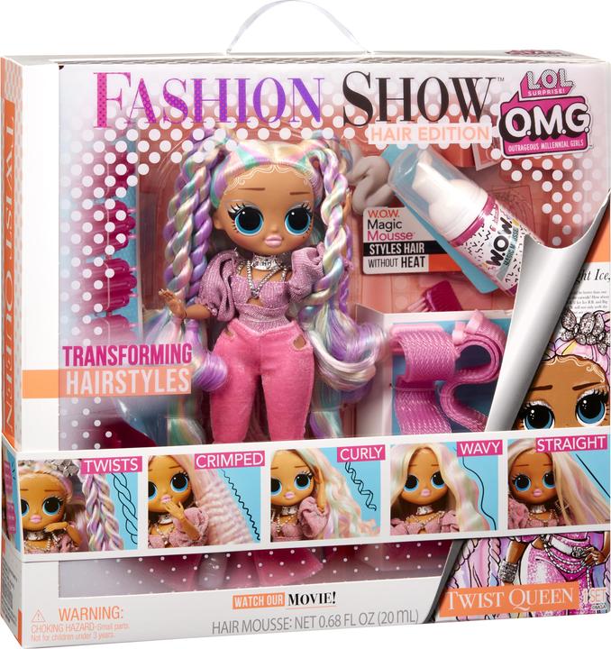 Image du produit L.O.L. Surprise! Surprise OMG Fashion Show Hair Twist Queen