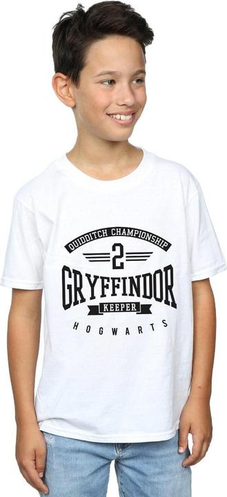 Actual product image Boys Gryffindor Keeper T-Shirt (128)