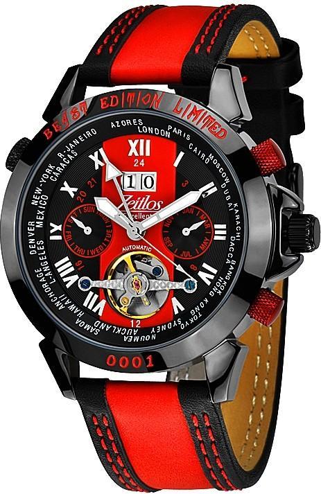 Immagine prodotto Zeitlos Timeless Excellent GMT Beast Limited Edition Black Reference ZL-EBE-10 B (Cronografo, 44 mm)