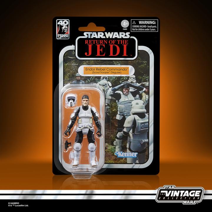 Produktbild Hasbro Star Wars Episode VI Vintage Collection - Playset Endor Bunker mit Endor Rebel Commando