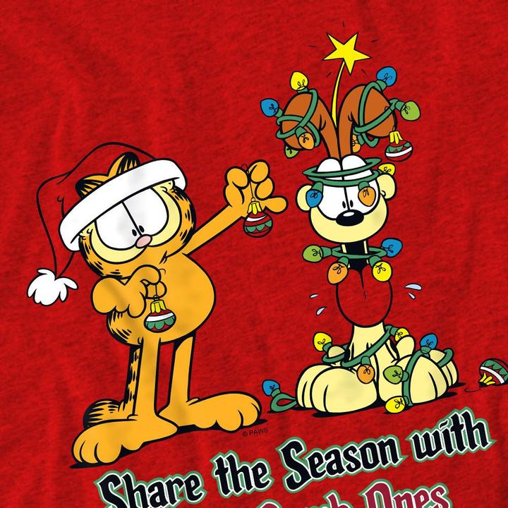 Immagine prodotto Garfield Share The Season Maglietta Adulto Unisex (S)