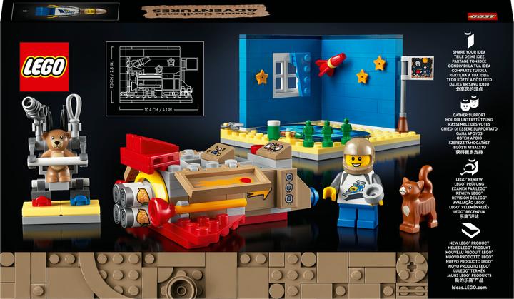 Produktbild LEGO Ideas Abenteuer im Astronauten-Kinderzimmer (40533, LEGO Ideas)