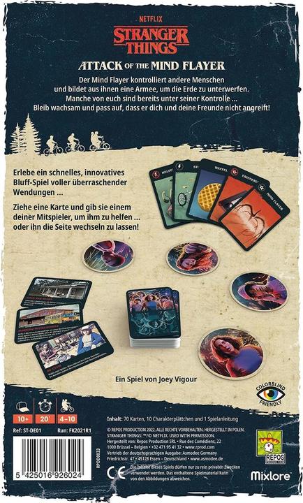 Produktbild Repos Production Stranger Things - Attack of the Mind Flayer (Deutsch)