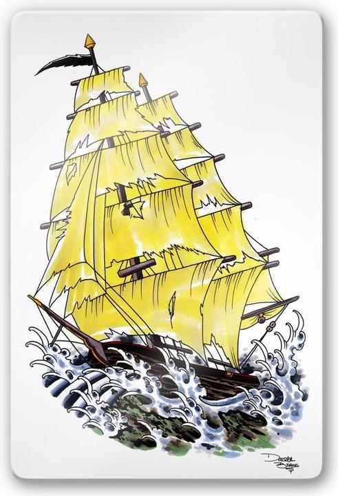 Image du produit Miami Ink Voilier (40 x 60 cm)