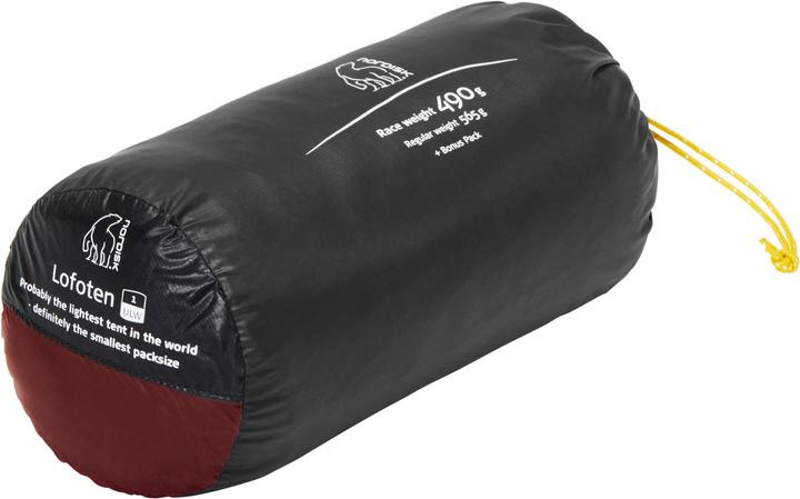 Image du produit Nordisk Lofoten 1 Tent (Tente tunnel, 0.49 kg, 2 personnes)