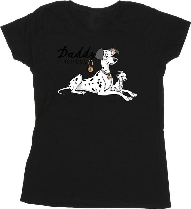 Actual product image Disney Womens/Ladies 101 Dalmatians Top Dog Cotton T-Shirt (XL)