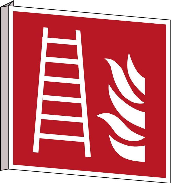 Produktbild Brady ISO Safety Sign - Fire ladder