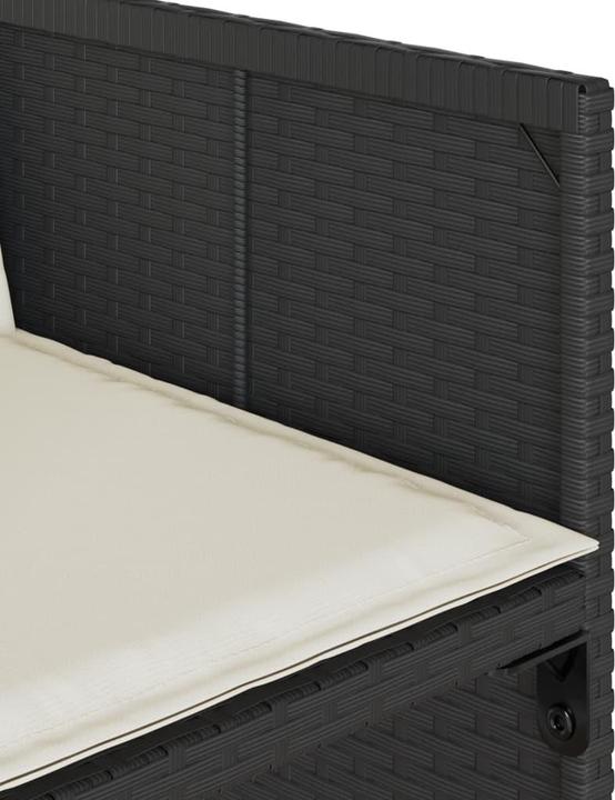 Image du produit VidaXL Meuble de jardin Ensemble de jardin 17pcs noir Poly rotin (330 cm)