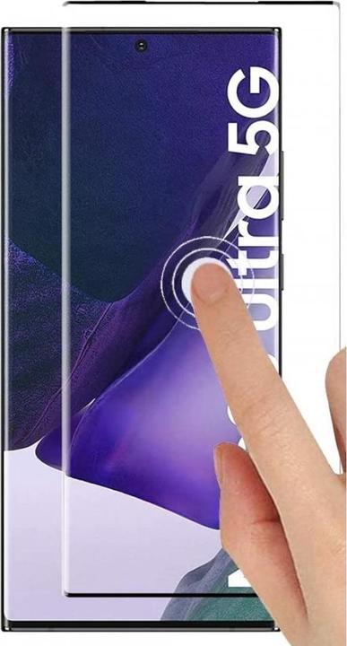 Actual product image Screenguard Samsung Galaxy Note20 Ultra Full Screen Protective Glass Film 2.5D 9H (1 Piece, Samsung Galaxy Note 20 Ultra)