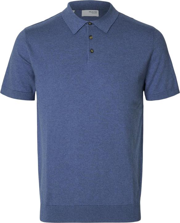 Selected Homme Slhberg Ss Knit Polo Noos