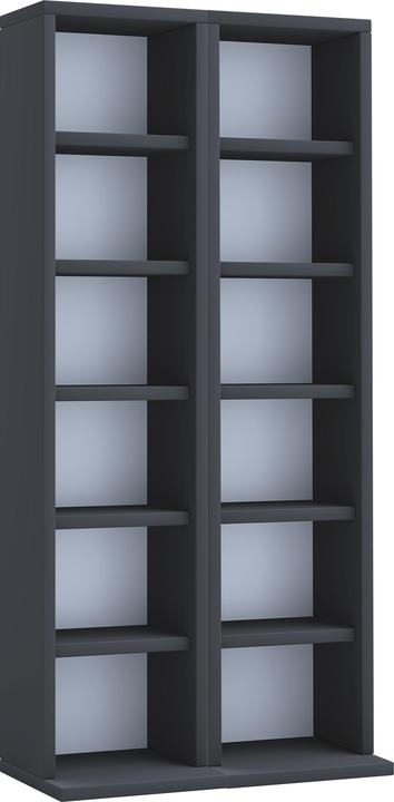 Image du produit VCM Bois CD DVD Stand Étagère Milano (42 x 20 x 92 cm)