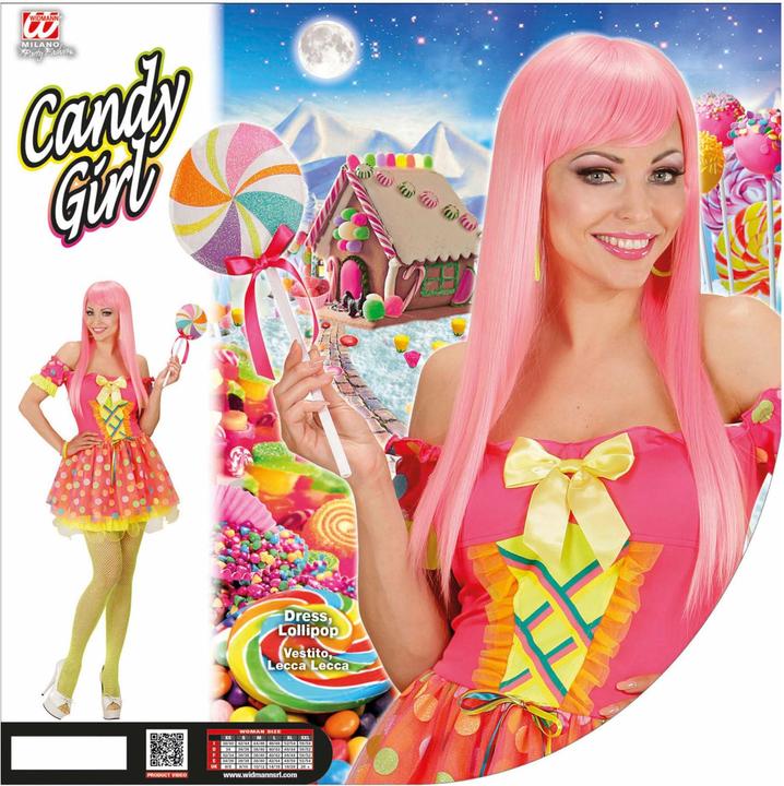 Image du produit Widmann CANDY GIRL (Kleid, Lutscher), L (L)