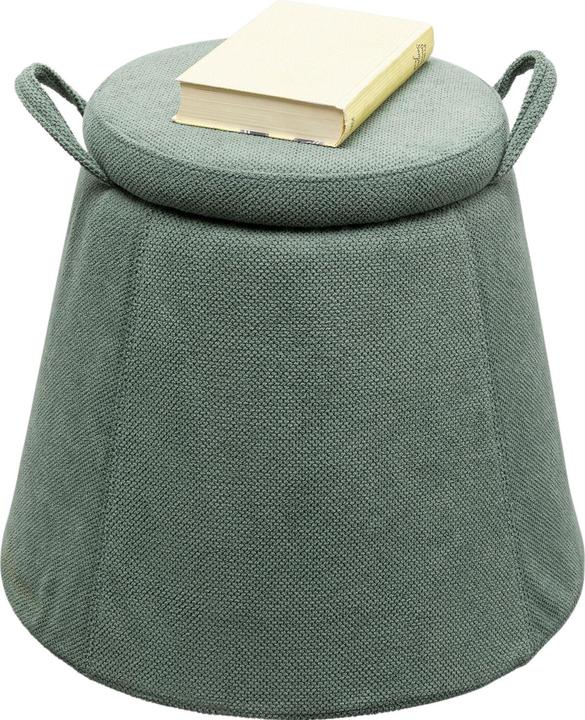 Kare Design Hocker Thimble Grün Ø51cm