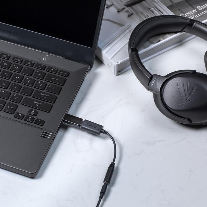 Actual product image ASUS AI Noise-Canceling Mic Adapter
