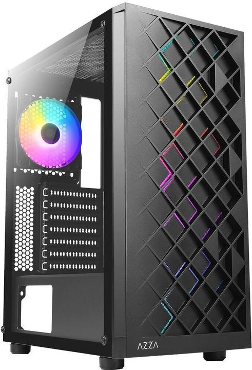 Azza Go Midi ATX Spectra 280B tempered Glass ARGB (mATX, Mini-ITX, ATX)