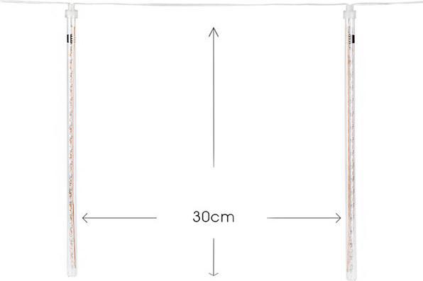 Actual product image Lumina Swiss Meteor icicles (0.30 m)