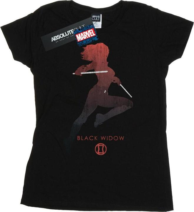 Produktbild Black Widow Silhouette TShirt (L)