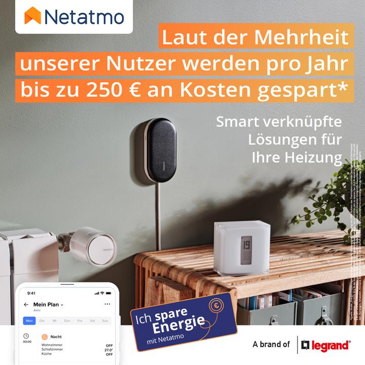 Produktbild Netatmo Smartes Thermostat