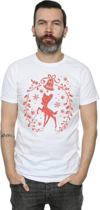 Produktbild Disney Bambi Christmas Wreath TShirt (XXL)