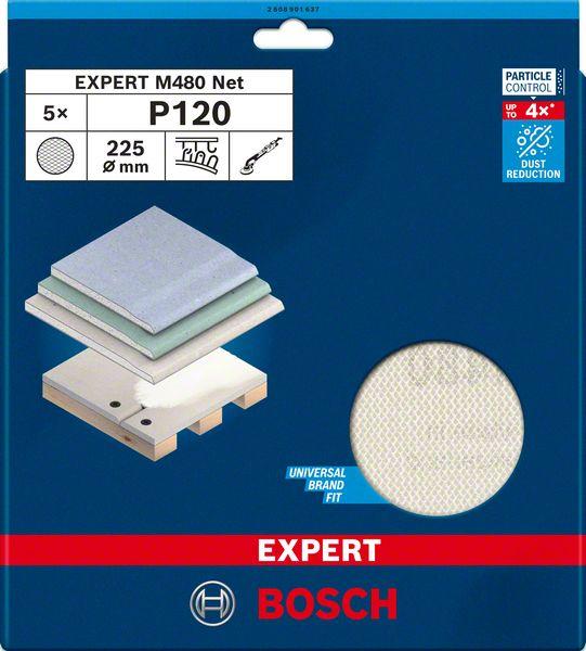 Actual product image Bosch Professional Zubehör Accessories 2608901637 Sanding net for drywall sander grain 120 (120)