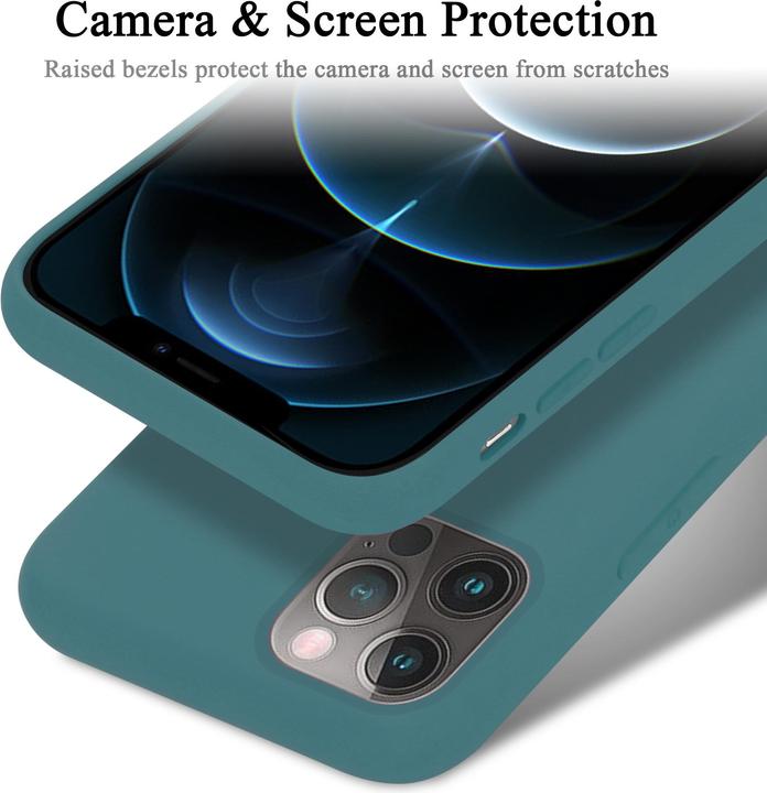 Image du produit Cadorabo TPU Liquid Silicone Case Cover (Apple iPhone 12 Pro Max)