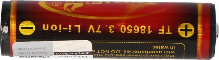 Immagine prodotto Trustfire Batteria 18650 3000mAh protetta (fiamma) (1 pz., 18650, 3000 mAh)