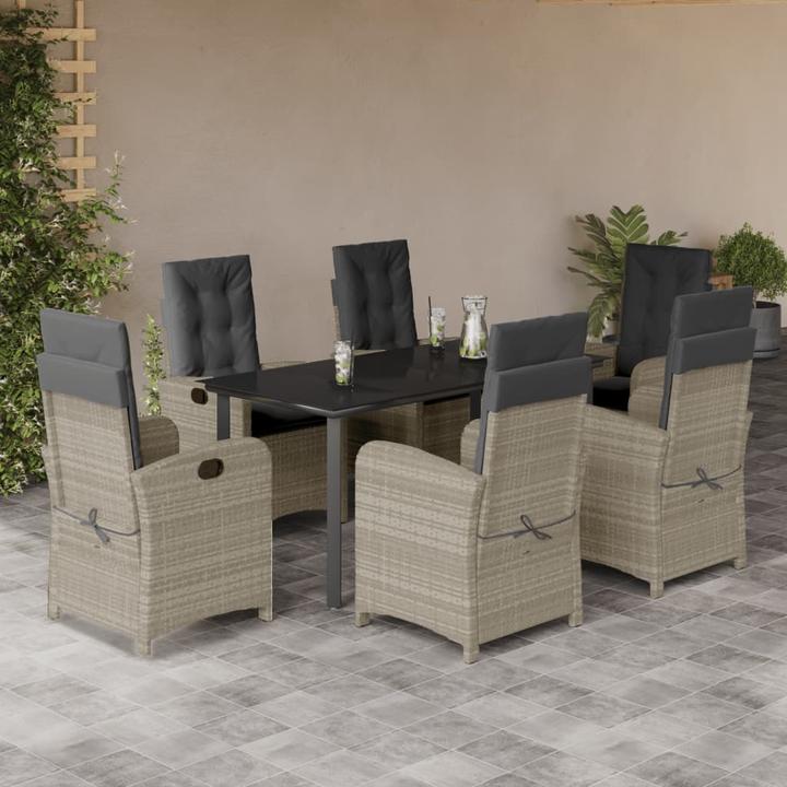 Produktbild VidaXL 10-tlg. Garten-Lounge-Set mit Kissen (57 cm)