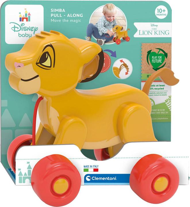 Actual product image Clementoni Baby Disney wooden walking figure - Simba