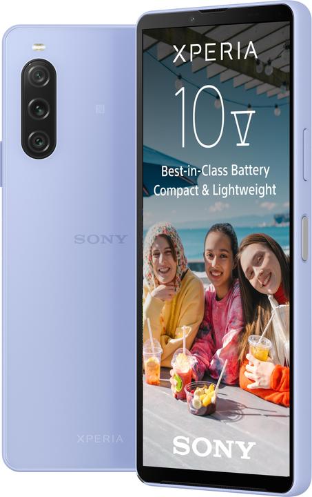 Sony Xperia 10 V (128 GB, Lavender, 6.10", Dual SIM, 48 Mpx, 5G)