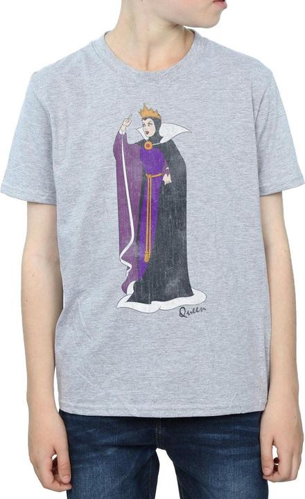 Actual product image Disney Boys Snow White Classic Evil Queen Grimhilde T-Shirt (152, 158)