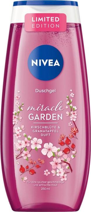 Image du produit NIVEA 5xGel douche miracle Garden fleur de cerisier (250 ml)