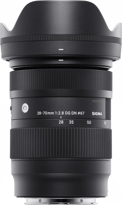 Sigma 28-70 mm f/2.8 DG DN, Sony-E (Sony E, Plein format)