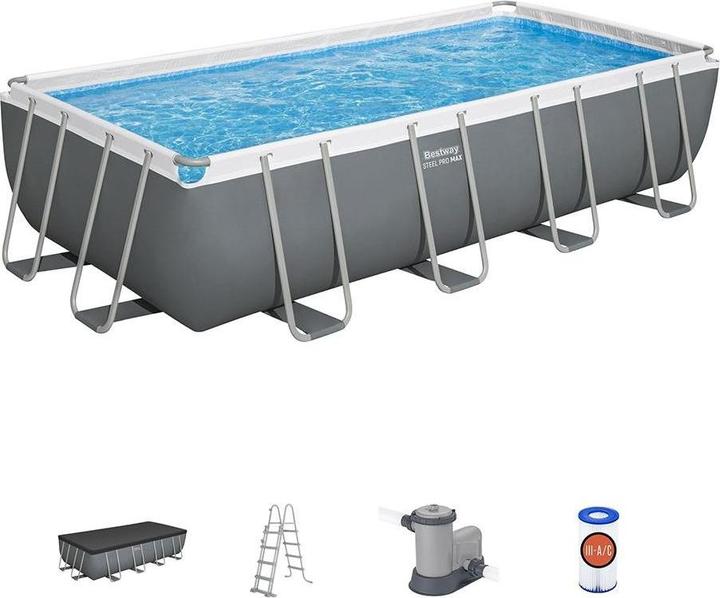 Actual product image Bestway Pool Steel Pro Max 549 x 274 x 122 cm (549 x 274 x 122 cm)
