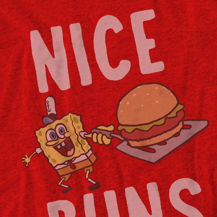 Immagine prodotto Spongebob Squarepants Nice Buns Maglietta Adulto Unisex (XXL)