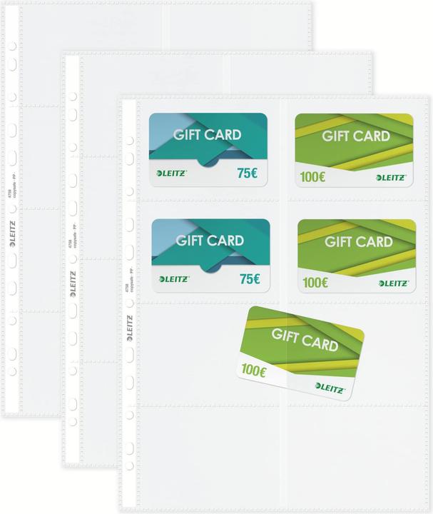 Actual product image Leitz Business card cover (A4, 10 x)