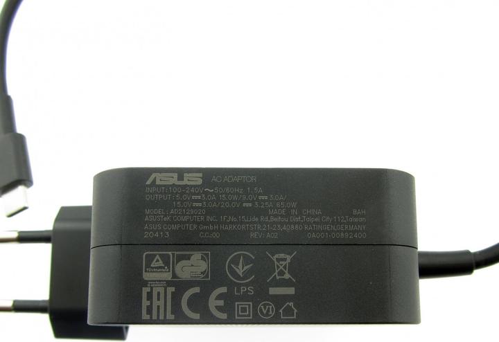 Actual product image ASUS AC Adapter 65W 2P (Type C) (65 W)