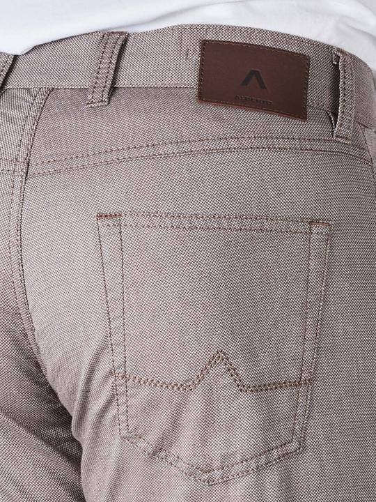 Image du produit Alberto Smart Cotton Pipe Pant Regular Slim Fit Brown (W36/L32)