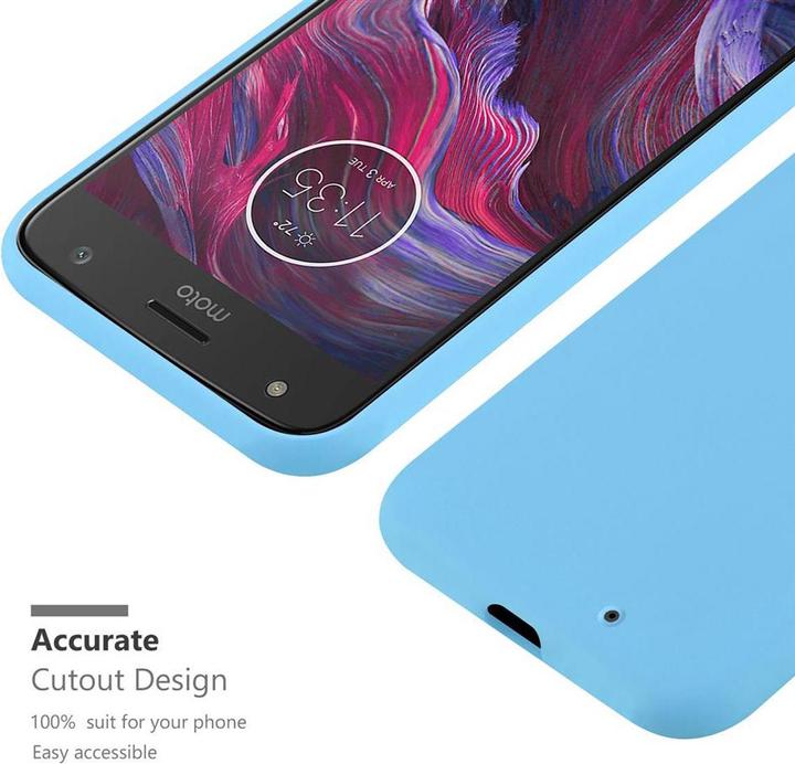 Image du produit Cadorabo Couverture TPU Candy (Motorola Moto X4)