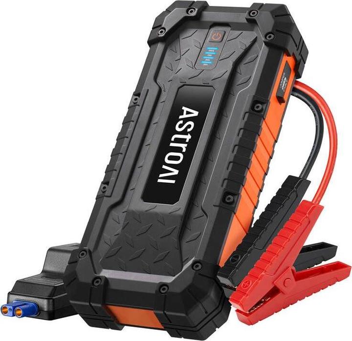 Actual product image AstroAI 3 in 1: Jump starter + Power bank + SOS lights pea S8 Ultra