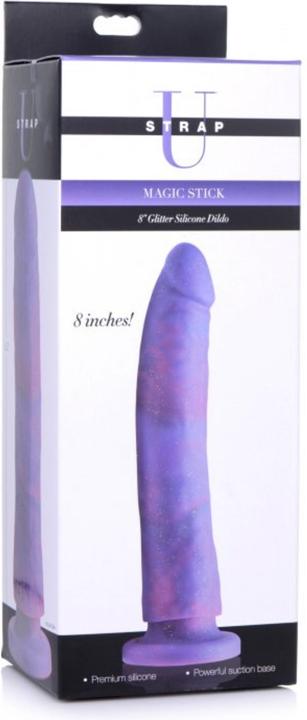 Immagine prodotto XR Brands Magic Stick Silicone Dildo con Glitter 20 cm