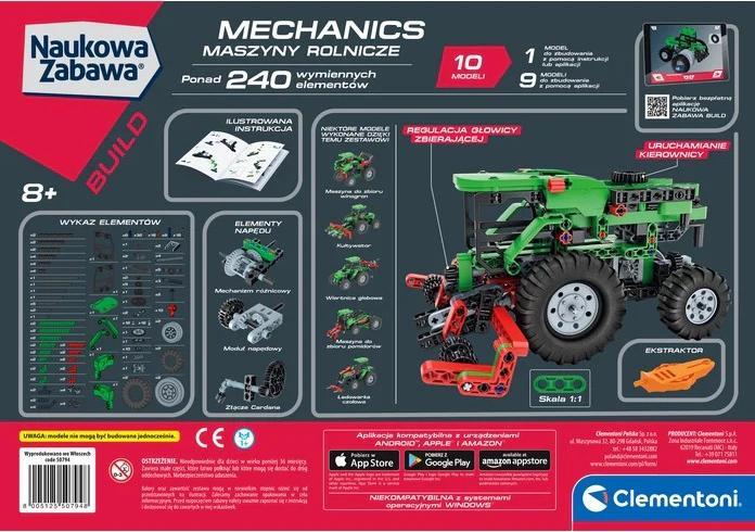 Produktbild Clementoni Wissenschaftlicher Spass. Labor für Mechanik. Landmaschinen 50794