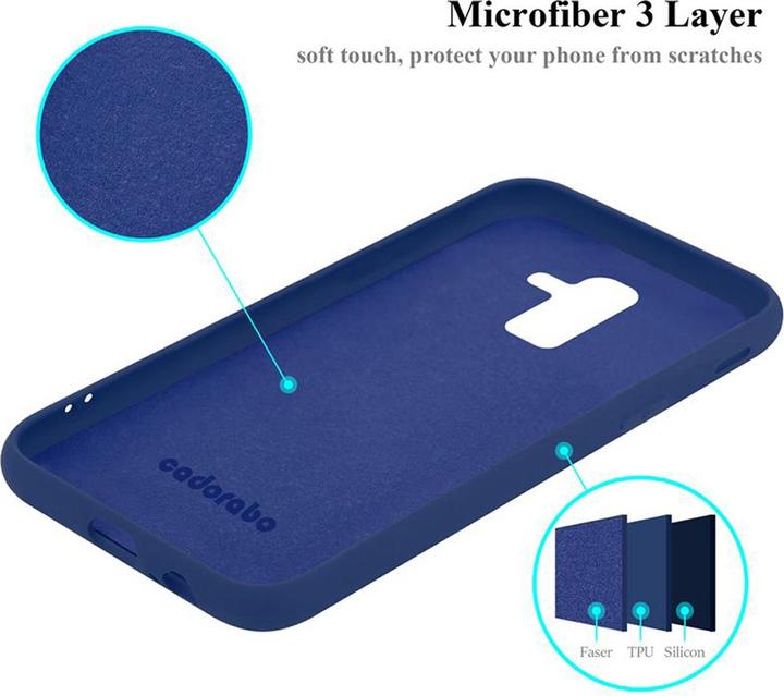 Immagine prodotto Cadorabo Copertura della cassa del silicone liquido TPU (Samsung Galaxy J8 (2018))