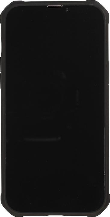 Produktbild PhoneLook Hülle Military Elite kompakt Cover mit semi-transparentem Carbon Rücken (Apple iPhone 14 Pro)