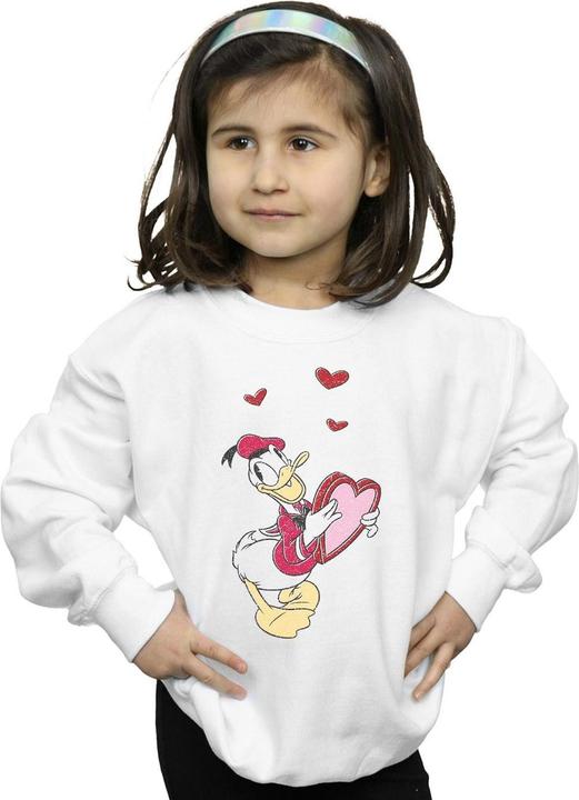 Image du produit Disney - Sweat DONALD DUCK LOVE HEART - Fille (128)